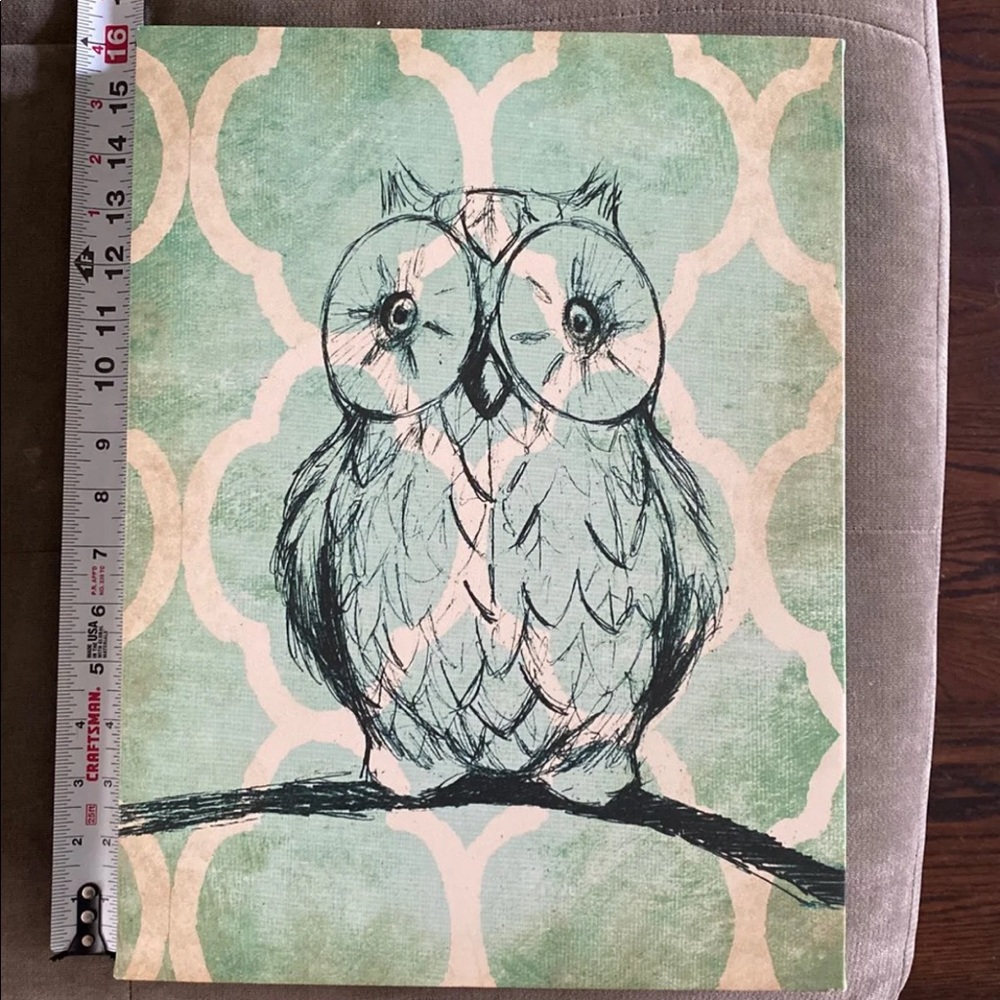 Owl wall art